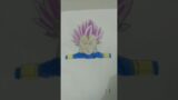 drawing vegeta ultra ego!