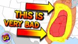 #shorts Holy Smokes Huge Severe Weather Outbreak Looking More Likely Strong Tornadoes???