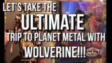2021 Upper Deck Marvel X-Men Metal Universe Box Break #29 INCREDIBLE Planet Metal Wolverine Pull!