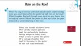 'Rain on the Roof' Class 9 – Chapter 3 NCERT English poem Audiobook
