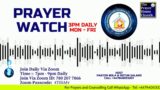 3pm Prayer Watch | Every day Mon – Fri | Today Day 16 of 100 Days Fasting & Prayer