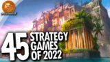 45 Strategy games in 2022 with release dates from RTS and 4X to tactical RPG and city building