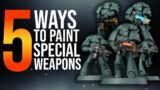 5 ways to paint Heresy | 40K Special Weapons and effects