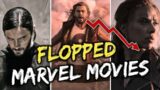 7 Flopped Marvel Movies Of All Time