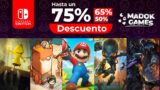 75% de descuento en juegazos para Nintendo Switch
