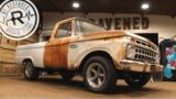 Abandoned Long Bed Farm Truck Converted Into Short Bed Hot Rod | 1965 Ford F100 | RESTORED