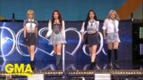 Aespa performs hit single 'Next Level' live at 'GMA' Summer Concert Series