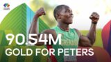 Anderson Peters beats Olympic champion Chopra in men's javelin | World Athletics Champs Oregon 22