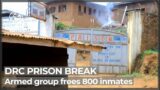 Armed attackers free hundreds of inmates in DRC prison attack