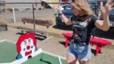 Astoria and Long Beach Vlog! mini golf challenge