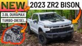 BIG NEWS!! REDESIGNED DURAMAX TURBO-DIESEL & 2023 ZR2 BISON EDITION!