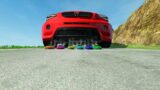 BIGGEST CAR & SMALLEST CAR vs DOWN OF DEATH – BeamNG.drive