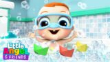 Bath Song | Little Angel And Friends Kid Songs