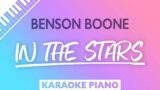 Benson Boone – In The Stars (Piano Karaoke)