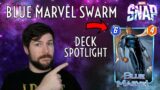 Best Beginner Marvel SNAP Deck! Blue Marvel Swarm – Deck Spotlight – Marvel SNAP