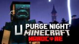 Best Friends Simulated The Purge on HARDCORE Minecraft  [FULL MOVIE]