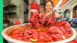 Blood Red Jellyfish!! EXTREME Vietnam Street Food!!