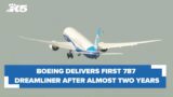 Boeing delivers first 787 Dreamliner after almost two years