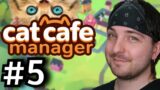 Bonner Goes Looking For Grim! – #5 – Let's Play Cat Cafe Manager
