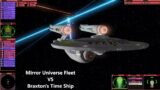 Braxtons Time Ship VS Mirror Universe Fleet | 2 Battles | Star Trek Ship Battle |