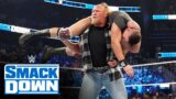 Brock Lesnar and Drew McIntyre lay waste to Theory during Heyman address: SmackDown, July 29, 2022