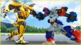 Bumblebee vs Dinocore Robot War | The Good Dinosaur | Animation Movies