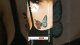 Butterfly and Flower Tattoo_ Heavens Tattoo Studio Bangalore