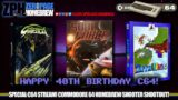 C64 40th Anniversary Homebrew Shootout! Galencia (2017), Soul Force (2021), Zeta Wing (2022)