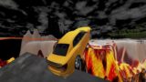 Car Vs Death Volcano #01 | BeamNG.Drive