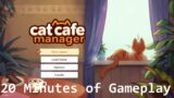 Cat Cafe Manager – 20 Minutes of Gameplay [Switch]