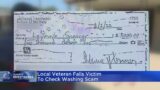 Chicago Army vet upset about mail  'check washing' scam