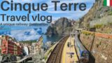 Cinque Terre, five beautiful villages along the coast in Italy. A unique scenic railway destination.