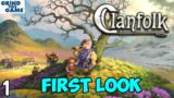 Clanfolk #1 – First Look – A Rimworld Inspired Colony Survival Game