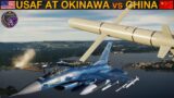 Could The USAF At Okinawa Defend A Full Chinese Air Attack? (WarGames 68A) | DCS