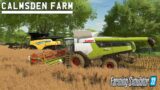 Cracking On With The OSR Can We Finish ! Ep37 | Calmsden Farm | Farming Simulator 22