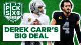 DEREK CARR AGREES TO MASSIVE 3-YEAR EXTENSION WITH RAIDERS
