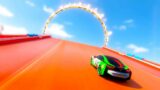 DRIVING ON THE CRAZIEST HOT WHEELS TRACKS! (Forza Horizon 5)