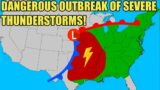 Dangerous Outbreak of Severe Thunderstorms Upcoming; More details coming soon!