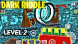 Dark riddle level 2 red card and green card | dark riddle level 2 security gate code | dark riddle