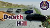 Death Hill BeamNG Drive ( Audi RS6 vs BMW M4 vs Mercedes AMG GT63s vs Porsche Taycan )