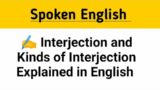 Definition of Interjection and Examples || Interjection || Parts of speech #englishgrammar