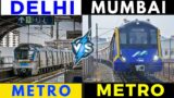 Delhi Metro Vs Mumbai Metro | Delhi Metro | Mumbai Metro | 2022