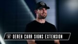 Derek Carr’s Storybook Career as a Raider Continues With Contract Extension | NFL