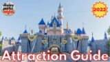 Disneyland ATTRACTION GUIDE – 2022 – All Rides + Shows – Anaheim, California