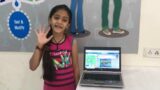 Diya Gandhi has Code & Explained Outbreak The Virus in Coding Course From RoboFunLab Porbandar