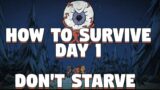 Don't Starve Together Guide – Beginners Guide – How To Survive Day 1 – Don't Starve Beginners Guide