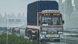 EP-24 | Heavy rain | ashok Leyland | Cinimatic | euro truck simulator 2 | death drive gaming | truck