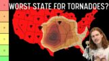 Every US State Ranked By Tornado Activity – Tornado State Tier List