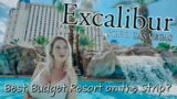 Excalibur Las Vegas Best Cheap Resort on the Strip? MY STAY, POOL, ROOM, BUFFET, Budget Hotel 2022
