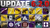 Exotic Reworks, Arc 3.0 Details, & Weapon Tuning (Update 6.2.0) | Destiny 2 Season of Plunder